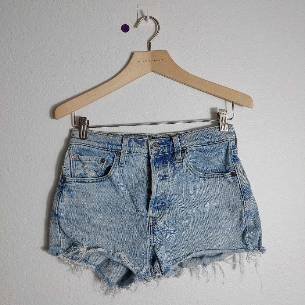 Levi's Women's Cutoff‎ Denim 501s 27